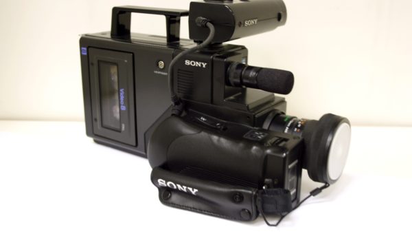 Sony Video8 CCD-V8E portable camcorder