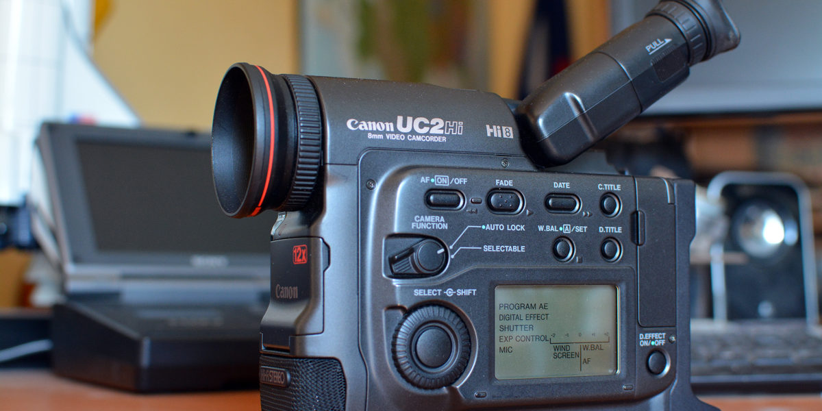 Canon UC2Hi Hi8 camcorder PAL version