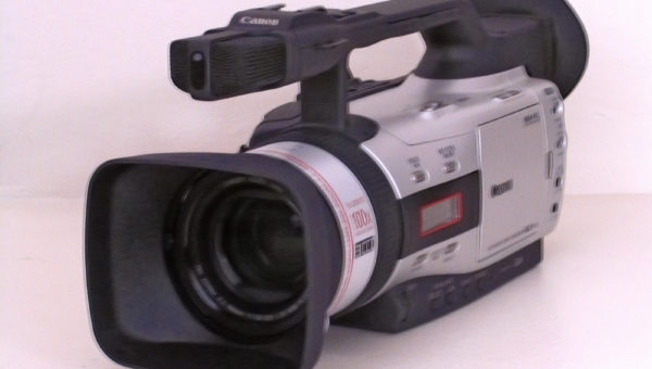 Canon GL2 XM2 MiniDV camcorder front view